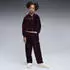 Puma ESS Elevated Velour Relaxed Short Length Hoodie (694854) ruby noir