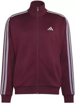 Adidas 3-Streifen French Terry Trainingsanzug (MLU40) team maroon 2/slate