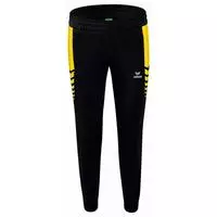 Erima 1102215 34, Erima Trainingshose Six Wings Damen (1102215 34) schwarz/gelb