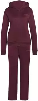 Adidas Essentials Linear Trainingsanzug (KQ7588) maroon