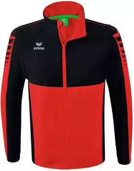 Erima Six Wings Worker Trainingsjacke (1062207) rot/schwarz