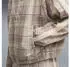 Puma T7 Relaxed Tartan-Jacke Damen (636628-81) mouse gray beige