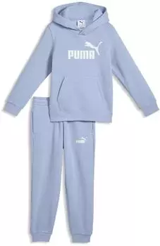 Puma ESS NO1 Logo Sweat Suit FL PS Trainingsanzug Regular Fit (685238) chambray blau