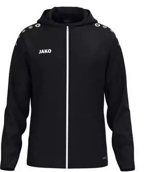 JAKO Team Coach Kapuzenjacke Kids (6800K) schwarz