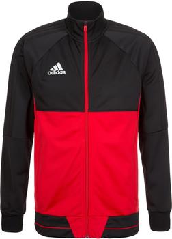 Adidas Tiro 17 Trainingsjacke Herren black/scarlet/white