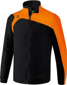 Erima Club 1900 2.0 Jacke mit abnehmbaren Ärmeln schwarz/orange