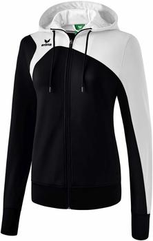 Erima Club 1900 2.0 Trainingsjacke mit Kapuze Damen schwarz/weiß
