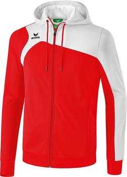 Erima Club 1900 2.0 Trainingsjacke mit Kapuze rot/weiß (1070710)