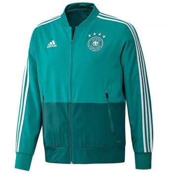 Adidas DFB Präsentationsjacke WM 2018 eqt green/white/real teal
