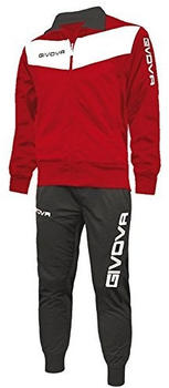 Givova Tracksuit Tr018 red/white