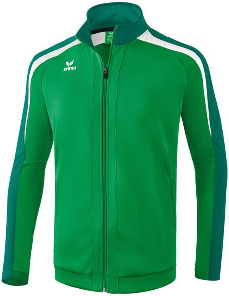 Erima Liga 2.0 Trainingsjacke smaragd/evergreen/weiß