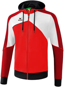 Erima Trainingsjacke Premium One 2.0 (107180) rot/weiß/schwarz
