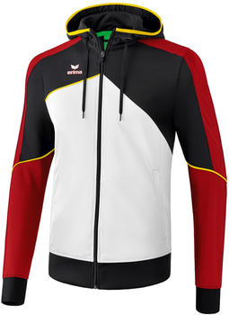 Erima Trainingsjacke Premium One 2.0 (107180) weiß/schwarz/rot/gelb