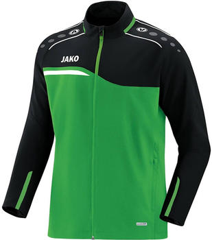 JAKO Präsentationsjacke Competition 2.0 soft green/schwarz