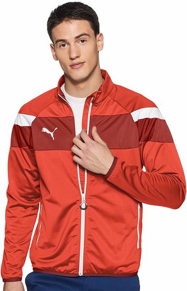 Puma Football Spirit II Poly Training Jacket (654658) red/white