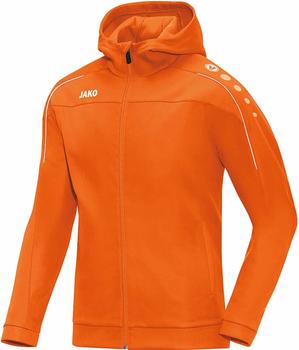 JAKO Damen-Kapuzenjacke Classico neonorange