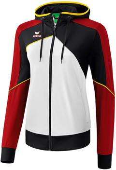 Erima Hooded Premium One 2.0 Training Jacket Women (10718) white/black/red/yellow