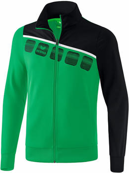 Erima 5-C Training Jacket smaragd/black/white