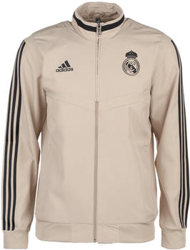 Adidas Real Madrid Präsentationsjacke raw gold/black