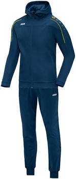 JAKO Classico mit Kapuze Herren (M9450) nightblue/citro