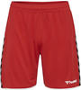 Hummel 204925-3062, hummel Authentic Polyester Shorts Kinder true red 176 Rot...
