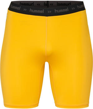 Hummel First Performance Tight Shorts yellow (204504-5001)
