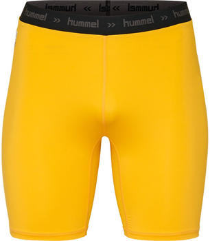 Hummel First Performance Kinder Tight Shorts yellow (204505-5001)