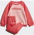 Adidas Linear Fleece Jogger Set glow pink/core pink (FM6574)