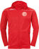 Uhlsport Stream 22 Track Hood Jacket rot/weiß