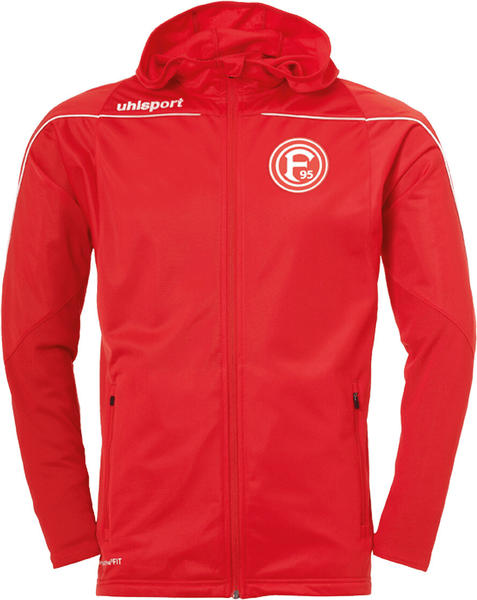 Uhlsport Stream 22 Track Hood Jacket rot/weiß