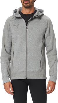 Puma teamCup Casuals Hooded Jacket (656748) medium grey heather