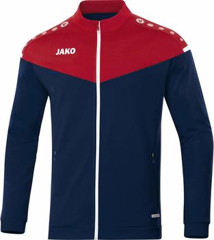 JAKO Polyesterjacke Champ 2.0 marine/chili rot