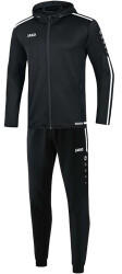 JAKO Trainingsanzug Polyester Striker 2.0 mit Kapuze schwarz/wei&szlig;
