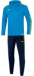 JAKO Trainingsanzug Polyester Striker 2.0 mit Kapuze JAKO blau/neongelb