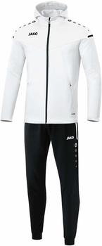 JAKO Kinder-Trainingsanzug Polyester Champ 2.0 mit Kapuze weiß