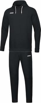 JAKO Tracksuit Base mit Kapuzensweat schwarz