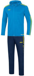 JAKO Pr&auml;sentationsanzug Striker 2.0 mit Kapuze JAKO blau/neongelb