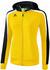 Erima Damen Liga 2.0 Trainingsjacke mit Kapuze gelb/schwarz/weiß