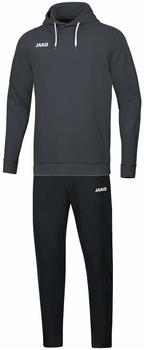 JAKO Kinder-Tracksuit Base mit Kapuzensweat anthrazit