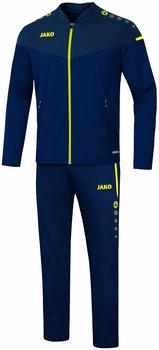 JAKO Pr&auml;sentationsanzug Champ 2.0 marine/darkblue/neongelb