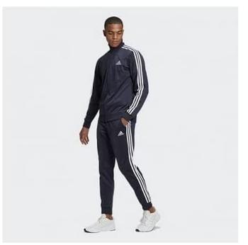 Adidas Primegreen Essentials 3-Stripes Track Suit dark blue