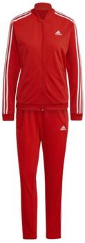 Adidas Essentials 3-Stripes Tracksuit Women (H10157) vivid red/white