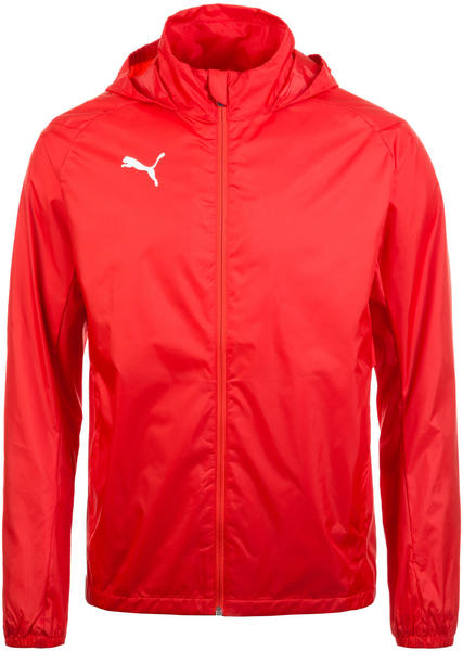 Puma Liga core Training Rain Jacket Men red/white