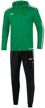 JAKO Trainingsanzug Polyester Striker 2.0 mit Kapuze sportgrün/weiß