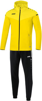 JAKO Kinder-Trainingsanzug Polyester Champ 2.0 mit Kapuze citro/citro light