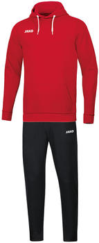 JAKO Kinder-Tracksuit Base mit Kapuzensweat rot