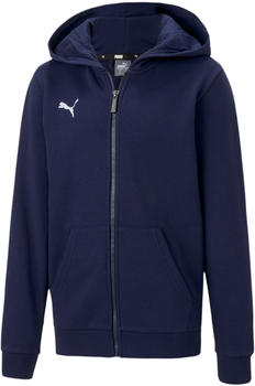 Puma teamGOAL 23 Casuals Hooded Jacket Youth (656714-06) peacoat