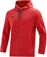 Jako 6829-01-4XL, JAKO Kapuzenjacke Premium Basics (Double-Tech-Knit) rot Herren,