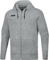 Jako 6865 41 140, Jako Trainingsjacke mit Kapuze Base Kinder (6865 41 140) hellgrau