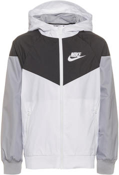 Nike Kids Windrunner Jacket (850443) white/black/wolf grey/white